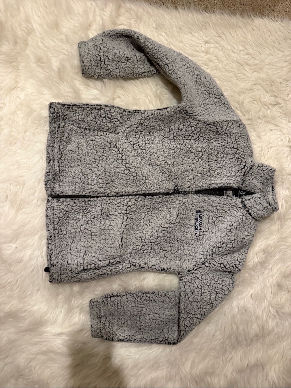 Cozy Sherpa Jacket - Gray